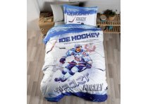 Постельное белье ранфорс delux First Choice - Hockey (Турция), подростковый